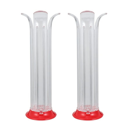 

1 Set 2 Pcs Salad Pizza Fruits Slicer Cherry Tomato Cutter (Transparent)