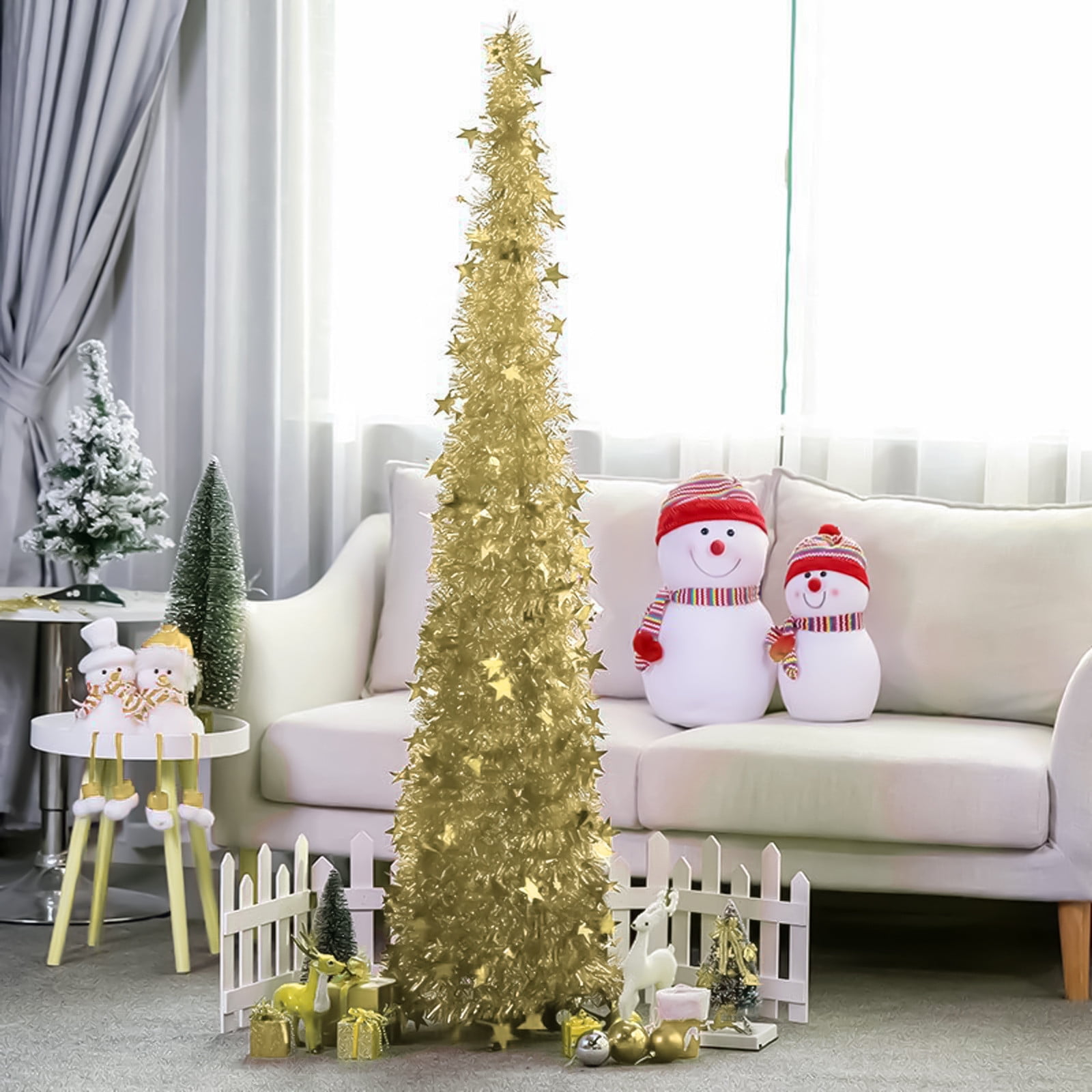 Clearance SDJMa Pop Up Christmas Tree 4FT Collapsible Artificial clearance-sdjma-pop-up-christmas-tree-4ft-collapsible-artificial