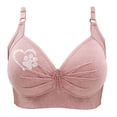 thumbnail image 5 of Hrsba Supportive Bras for Women D E F G Cup Wireless Push Up Breathable Daily Full Figure Bra, 5 of 5