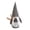 C, variant on Christmas Gnome Figurine Skiing Theme Plush Tomte Doll with Miniature Wooden Stakes 1 Pack for Holiday Living Room Desktop Home Decor Accent