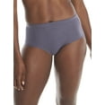 thumbnail image 3 of Hanes Womens Underwear Briefs, 6-Pack, Pure Comfort Organic Cotton Brief Panties, Full Coverage, 3 of 7
