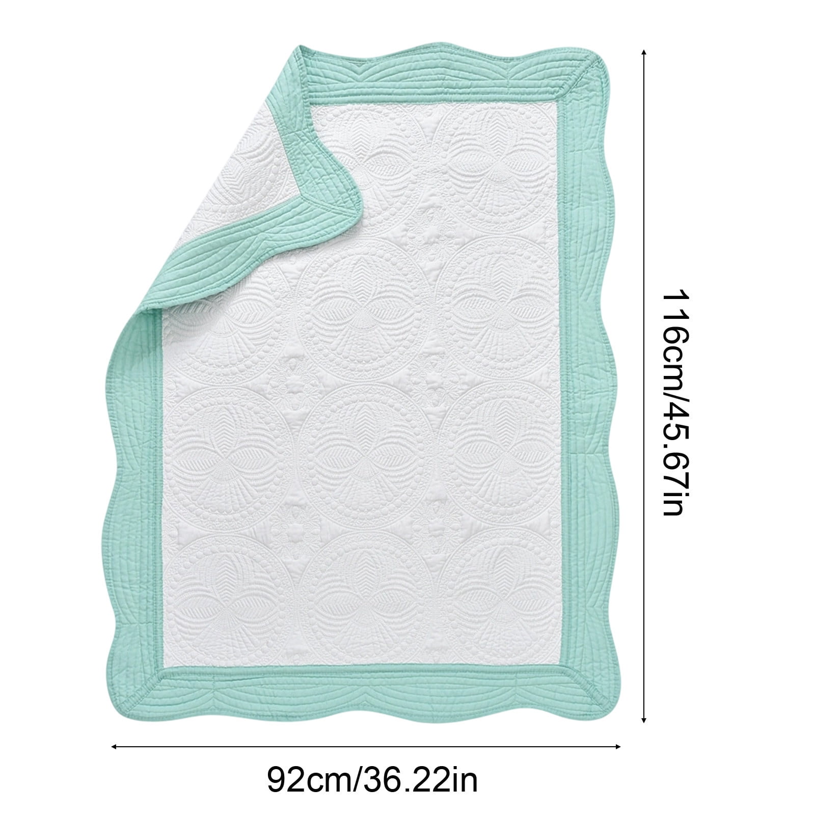 Cotton Quilted Blanket, Baby Swaddle Wrap, Air Conditioning Cover, Multi purpose Throw, Soft Nap Blanket, Home Travel毯子