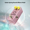 thumbnail image 4 of Guitar Spring Rever Pedal Electric Guitar Effects Pedal True Bypass Zinc Alloy Shell DC 9V, 4 of 8