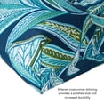 thumbnail image 4 of Greendale Home Fashions Outdoor 44'' x 22'' High Back Chair Cushion, Botanical Crestwood, 4 of 7