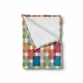 thumbnail image 2 of Geometric Soft Flannel Fleece Throw Blanket, Vector Illustration Seamless Pattern Background for Wall or Floor with Squares, Cozy Plush for Indoor and Outdoor Use, 60" x 80", Multicolor, by Ambesonne, 2 of 6