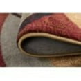 thumbnail image 6 of Impressions Contemporary 5' x 7' Brown and Red Polypropylene Indoor Area Rug, 6 of 8