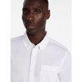 thumbnail image 4 of George Men's Poplin Shirt with Long Sleeves, Sizes S-3XL, LT-4XLT, 2XB-6XB, 4 of 5