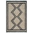 thumbnail image 2 of nuLOOM Rancherio Helix Leather Flatweave Tassels Area Rug, 4' x 6', Natural, 2 of 3