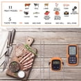 thumbnail image 2 of Yuarrent Termómetro digital para carne Barbacoa inalámbrica Parrilla de temperatura Indicador de sonda Medidor remoto digital preciso Cocinar Cocina y Comedor Yuarrent HA018373-00, 2 of 6