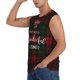 thumbnail image 3 of Fotbe Wonderful Time Christmas Men's Camiseta sin Mangas Estampada para Hombres, Playera Casual para Gimnasio, Entrenamiento, Playa-Small, 3 of 7