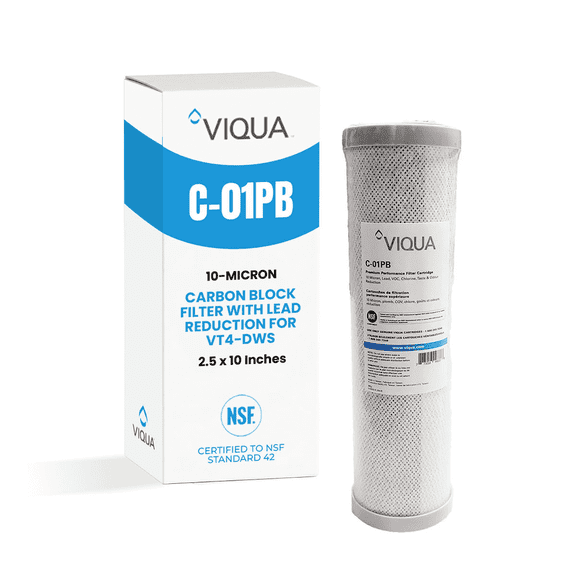 Viqua C-01PB Carbon Filter for VT4-DWS – 10 Micron, Lead Reduction