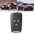 thumbnail image 2 of GLFSIL Remote Key Fob For Chevy Cruze 2010 2011 2012 2013 2014 2015 2016 + Free Cut, 2 of 7