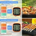 thumbnail image 4 of Grill Thermometer,Dual Probes Thermometer With Dual Probes Alarm Thermometer Bbq Meat Thermometer With App With Alarm Standable And Stand Probes Thermometer App Thermometer With Dual, 4 of 7