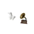 thumbnail image 4 of Figura de caballo de , escultura decorativa de animal, estatua vintage, adorno coleccionable de resina para sala de estar, oficina o como reg, 4 of 6