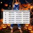 thumbnail image 3 of Stralyhd Pumpkin Face Graphic Jumpsuits for Women Halloween Holiday Sleeveless Jumpsuit Ghost Jumpsuits with Pockets Scary Pumpkin Pattern Long Pants Red L, 3 of 7