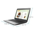 thumbnail image 5 of HP 11.6" Celeron Touch 4GB/16GB Chromebook, 11.6" HD IPS UWVA Corning Gorilla Glass Touch Display, Intel Celeron N3060, Intel HD Graphics, 4GB SDRAM, 16GB eMMC, 11-v020wm, 5 of 12