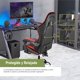 thumbnail image 3 of Silla Gamer Lumax Ergonómica Reclinable Color Rojo, 3 of 6