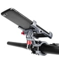 thumbnail image 4 of Tignapoo Multi-Angle Adjustable Aluminum Alloy Phone Mount for Motorcycles, Mountain Bikes, and E-Bikes - Titanium Black Color, Fits 2.2-3.7 Inch Devices on 25-31.8mm Handlebars, 4 of 6