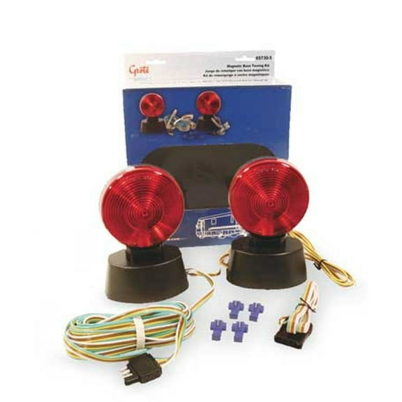 GROTE 65730-5 Towing Kit,Economy,Magnetic Base,12 Volt