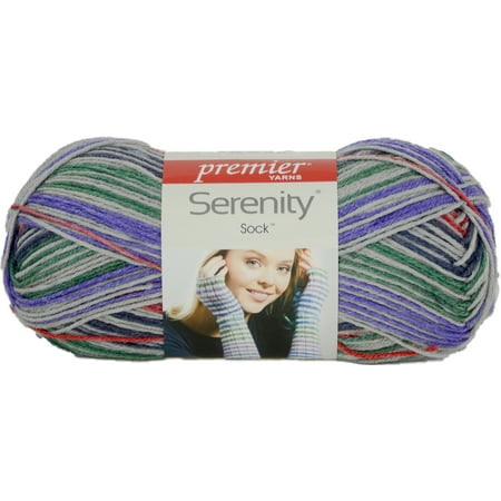 - Serenity Sock Yarn-Pop Of Color