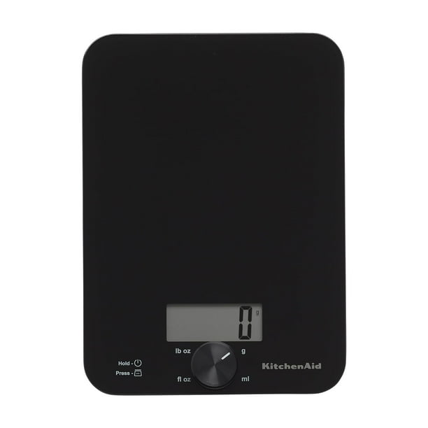 Báscula de cocina para alimentos KitchenAid KQ914BA digital de 5 kg/11 libras