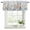 Gray, variant on 2 Pack Blue Beige Coastal Valances for Windows Bedroom Living Room Window Treatments, Beach Starfish Summer Eucalyptus Retro Rod Pocket Valance Drapes Short Kitchen Curtains Over Sink 42"x12"