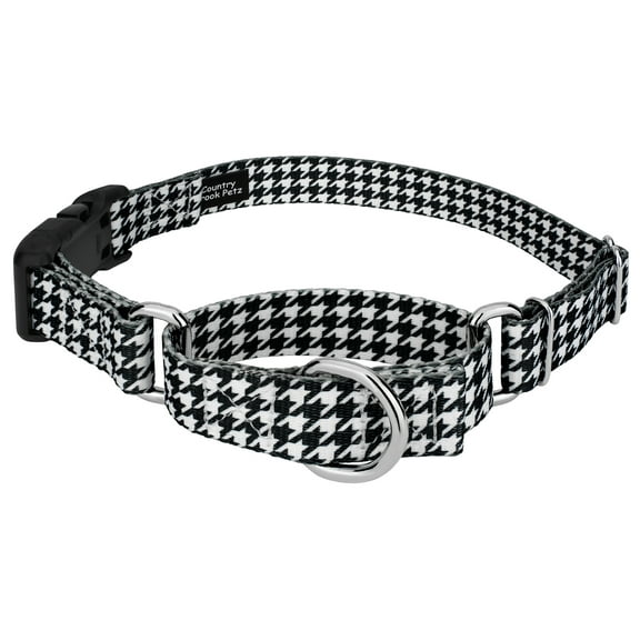 Country Brook Petz® Houndstooth Martingale with Plastic Buckle, Extra Large
