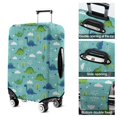 thumbnail image 5 of Light Blue Dinosaurs Clouds Trees Pattern Luggage Cover Fashion Suitcase Cover Baggage Covers Fit 25-28 Inch Luggage (Go Travel), 5 of 5
