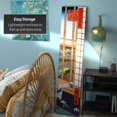 thumbnail image 3 of 6-foot Tall Double-sided Asakusa Rice Field and Otsuki Plain Hiroshige Room Divider, 3 of 5