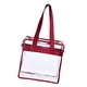 thumbnail image 2 of Bolso de Mano transparente Sunnimix Totalizador portátil para mujer Rojo, 2 of 6