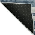 thumbnail image 3 of Addison Rugs Chantille Indoor/Outdoor Transitional Stripes Denim Washable Rectangle Rug, 9' x 12', 3 of 6
