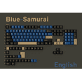 thumbnail image 1 of Teclas Blue-Samurai Premium | Estilo Samurái, Compatibles con Layout Inglés, 1 of 4