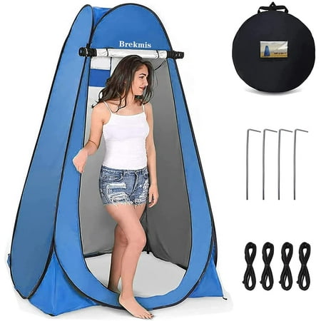 Brekmis Camping Toilet Pop Up Privacy Tent Changing Room Tent Portable