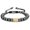 ZJ6679, variant on Copper Inlaid Zircon Crown Pineapple Beads Woven Bracelet Worker