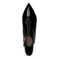 thumbnail image 3 of INC Womens Black Comfort Hidden Heel Azah Pointed Toe Wedge Zip-Up Booties 6.5 M, 3 of 4