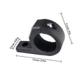 thumbnail image 2 of WEUVEB 2Ud Abrazadera Para Faro De Motocicleta En ABS Negro Que Garantiza Seguridad Y Fácil Instalación, 2 of 8