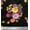 Black, variant on Soimoi Black Cotton Duck Fabric Leaves & Floral Print Fabric by The Yard 42 Inch Wide