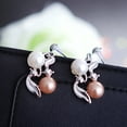 thumbnail image 6 of DESIGNICE Jewelry Set,Stylish Pearl Necklace and Earring Set,Feminine Pearl Jewelry for Women,Classic Necklace to Elevate Your Look, 6 of 7