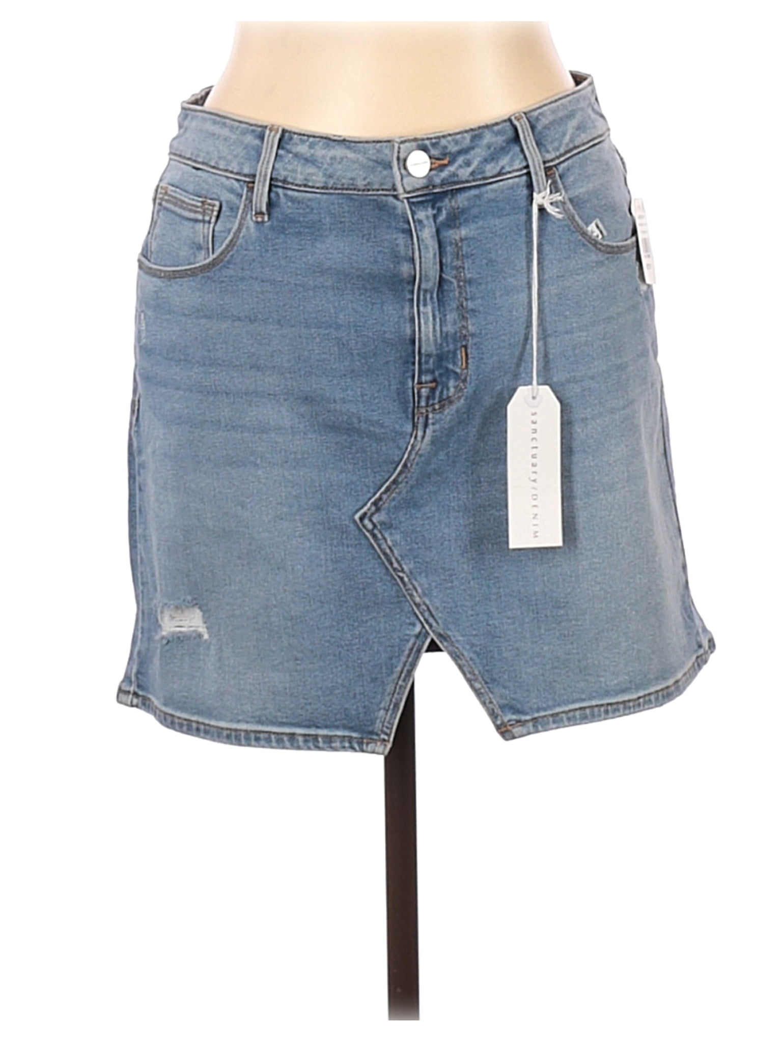 sanctuary denim skirt