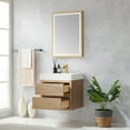 thumbnail image 4 of Palencia 24" Single Sink Wall-Mount Floating Wood Bathroom Vanity No Mirror, 4 of 14