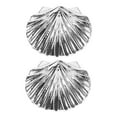 thumbnail image 6 of GARVALON 1 Pair Earrings Studs Silver Color Beach Style Accessory 3.9X1.0X0.8In For Parties, 6 of 8
