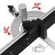 thumbnail image 2 of Regulador de Corte Angular de Aluminio para Carpintería con Mango Ergonómico y Escala Deslizante, Precisión de 60 Grados, Compatible con Sierras de Banco y Fresadoras Estándar, 2 of 7