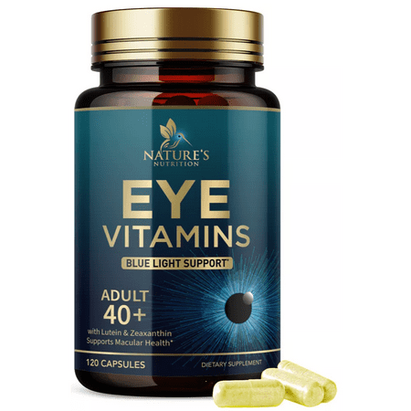 Eye Vitamins with Lutein and Zeaxanthin 1322mg - Premium Eye Protection Formula 120 capsule