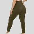 thumbnail image 2 of Aboser Plus Size Womens Yoga Leggings Stretchy Slim Fit Gym Pants High Waist Tummy Control Leggings Active Quick Dry Tights for Women Butt Lift Fitness Running Pants, 2 of 8