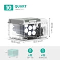 thumbnail image 3 of Refrigerador eléctrico Alpicool 10L 12V/24V DC para coche, 3 of 8
