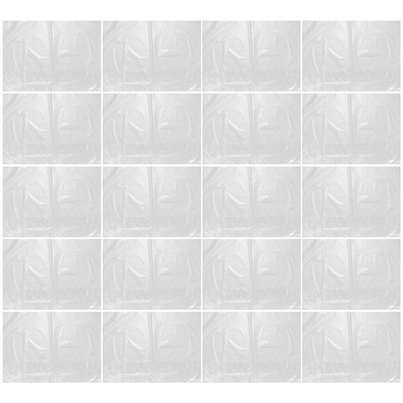 Shisuyan Heat Shrink Film Wrap Transparent 200Pcs 7.5X4.3In