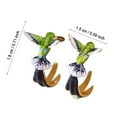 thumbnail image 3 of SUSHANG Hummingbird Three-Dimensional Earrings Hummingbird Earrings Cute Earrings Female Cute Cartoon Pendant Earrings, 3 of 9