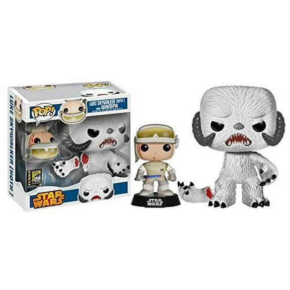 Funko Star Wars Pop! Vinyl Luke Skywalker and Wampa 2014 SDCC Exclusive Set