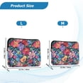 thumbnail image 4 of FORMRS 13-13.3 inch Laptop Sleeve Case Soft Carrying Quilted Computer Bag Cover, Serene Floral Pattern, 4 of 7