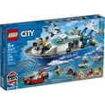 thumbnail image 4 of LEGO City Police Patrol Boat 60277 Building Kit; Cool Police Toy for Kids, New 2021 (276 Pieces), 4 of 7